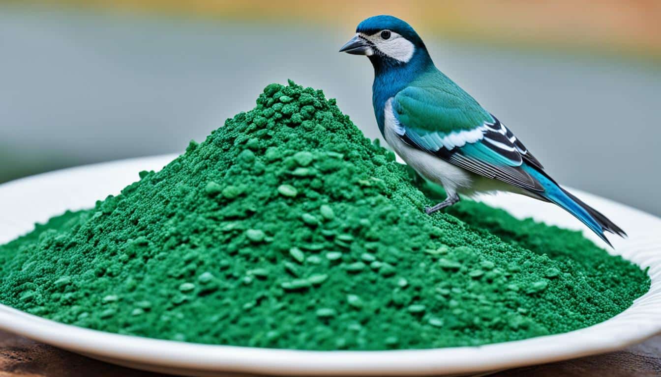 para que es bueno la espirulina para los pajaros