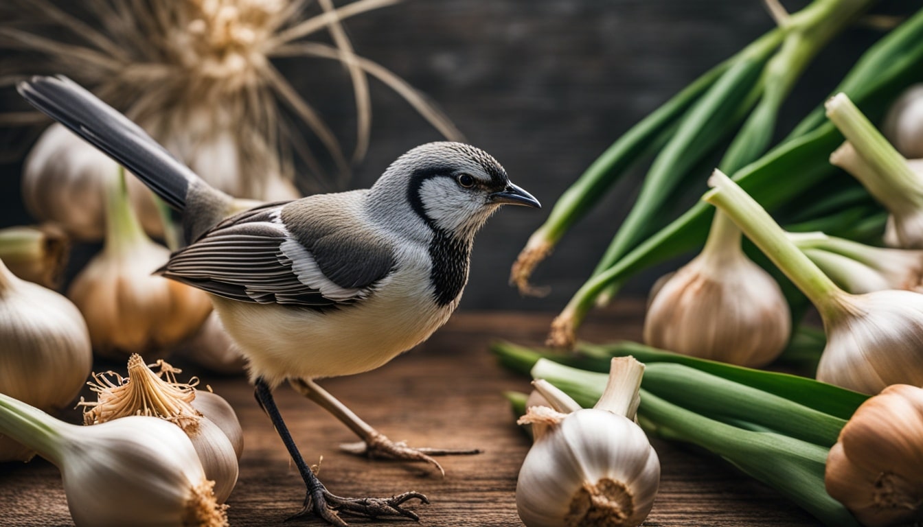 para que sirve el ajo en los pajaros