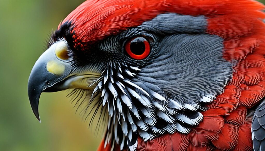 ácaros rojos en pájaros