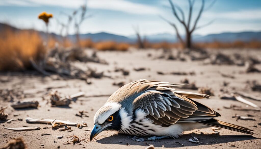 impacto cambio climático en la mortalidad de aves