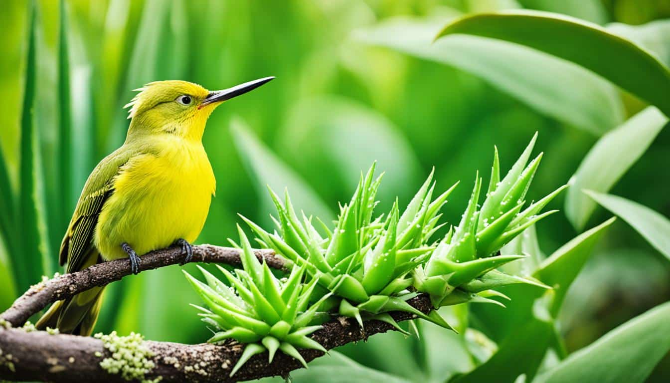 para que sirve el aloevera para los pajaros