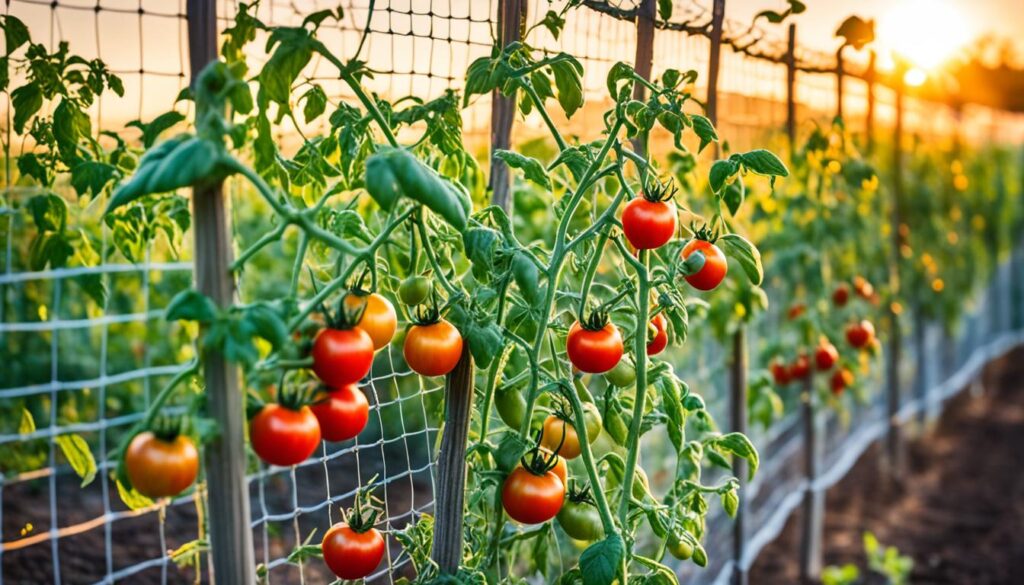 protección tomates pajaros