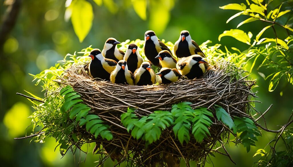 avistamiento de aves tijeretas