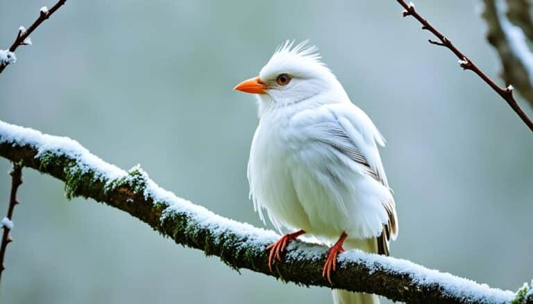 ¿Cual Es El Pajaro Qué Tiene El Pelo Blanco?