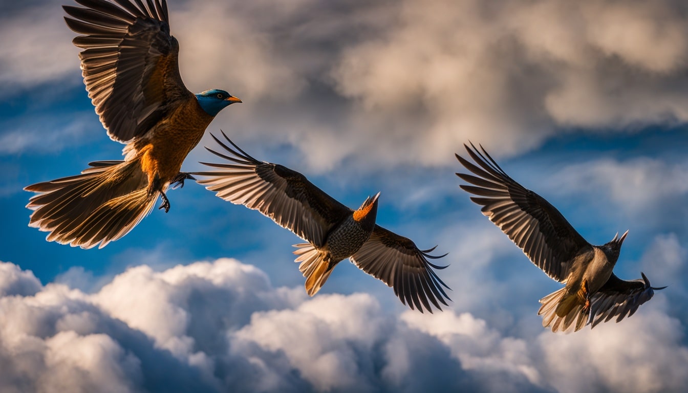 cual es el pajaro que vuela mas alto