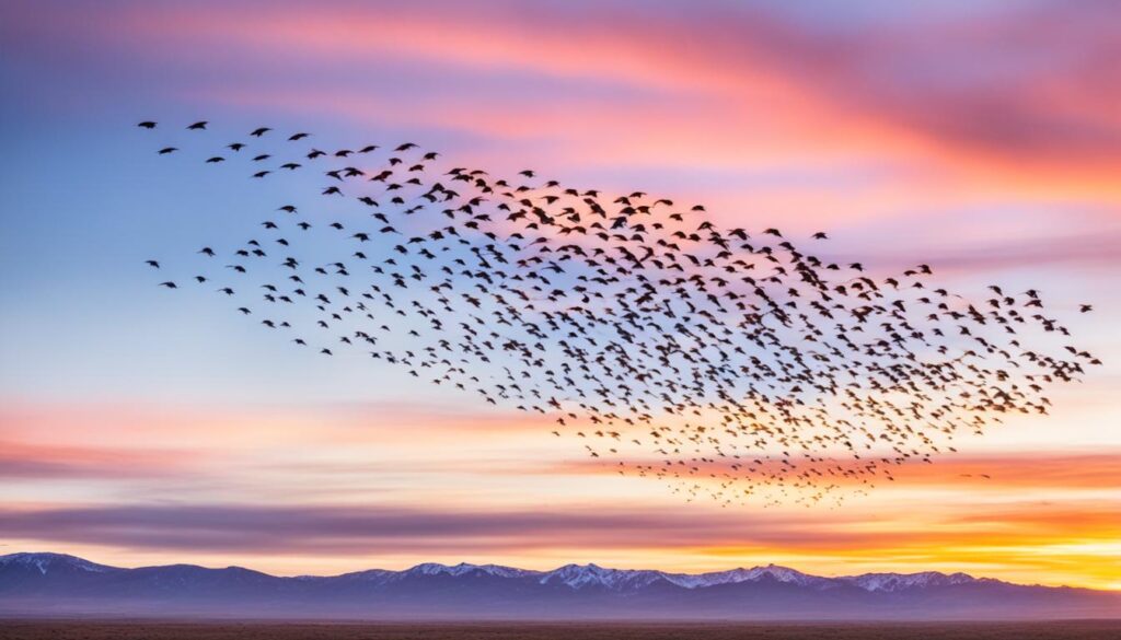 migración de aves