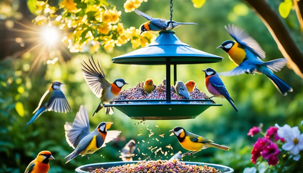 alimentacion de las aves