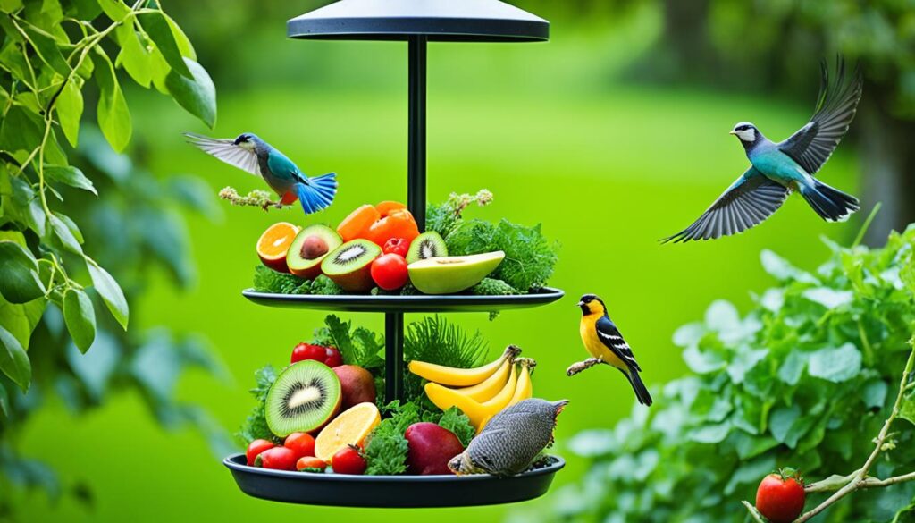 alimentacion para aves en cautiverio