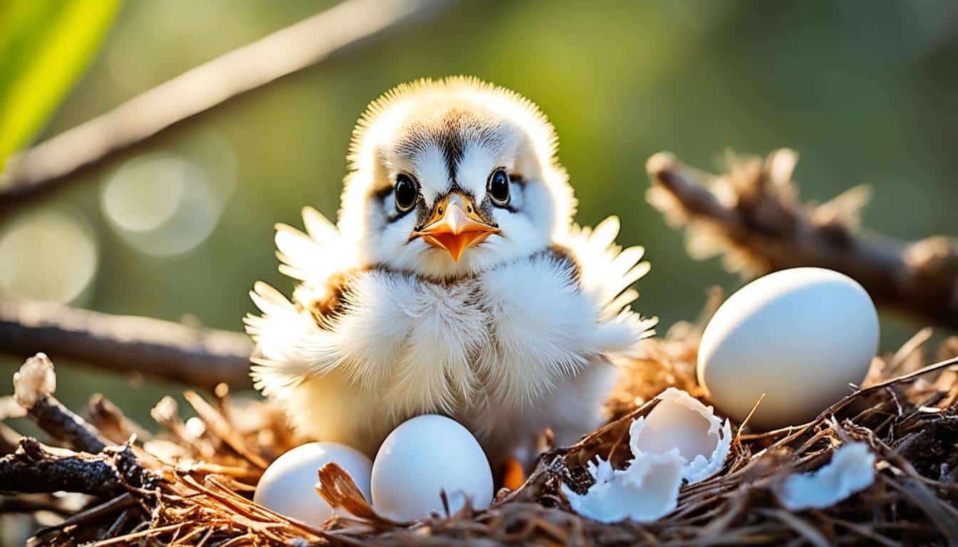 como se llama la cria de un pajaro