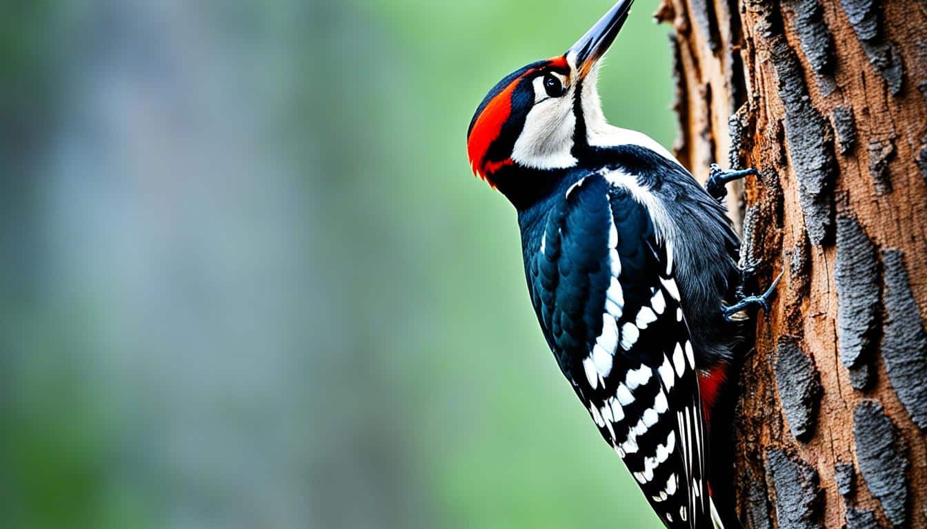 cual es la dieta de un pajaro carpintero