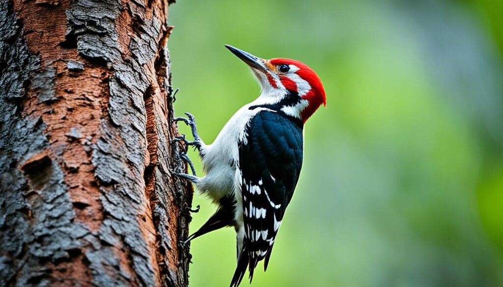 hábitos alimenticios del pájaro carpintero