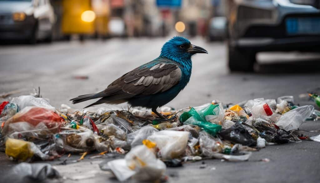 peligros para las aves en la ciudad