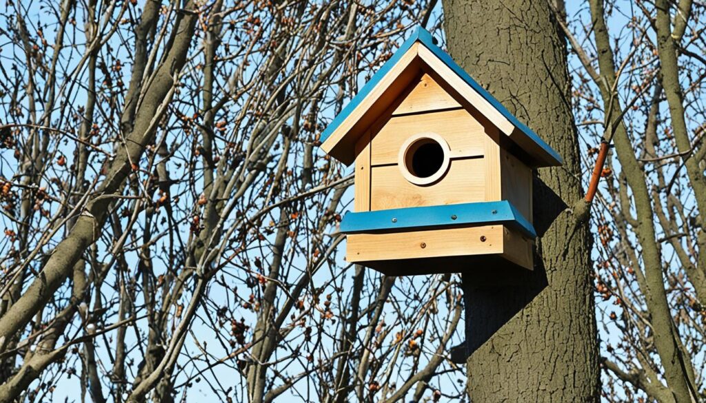 prevención de depredación de nidos de aves