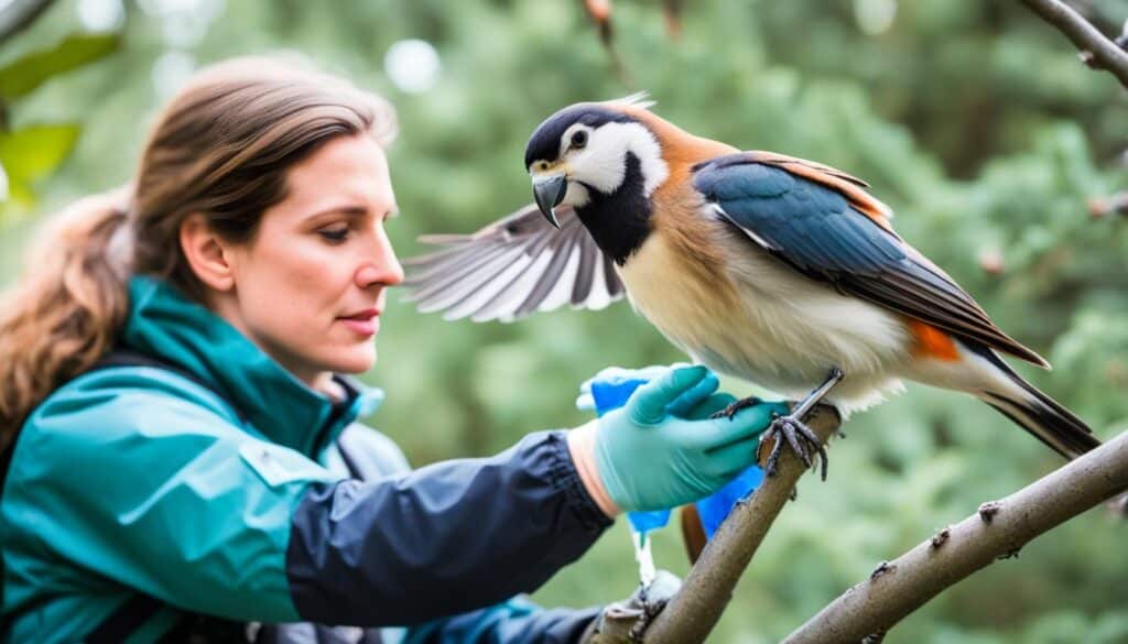 primeros auxilios para aves heridas