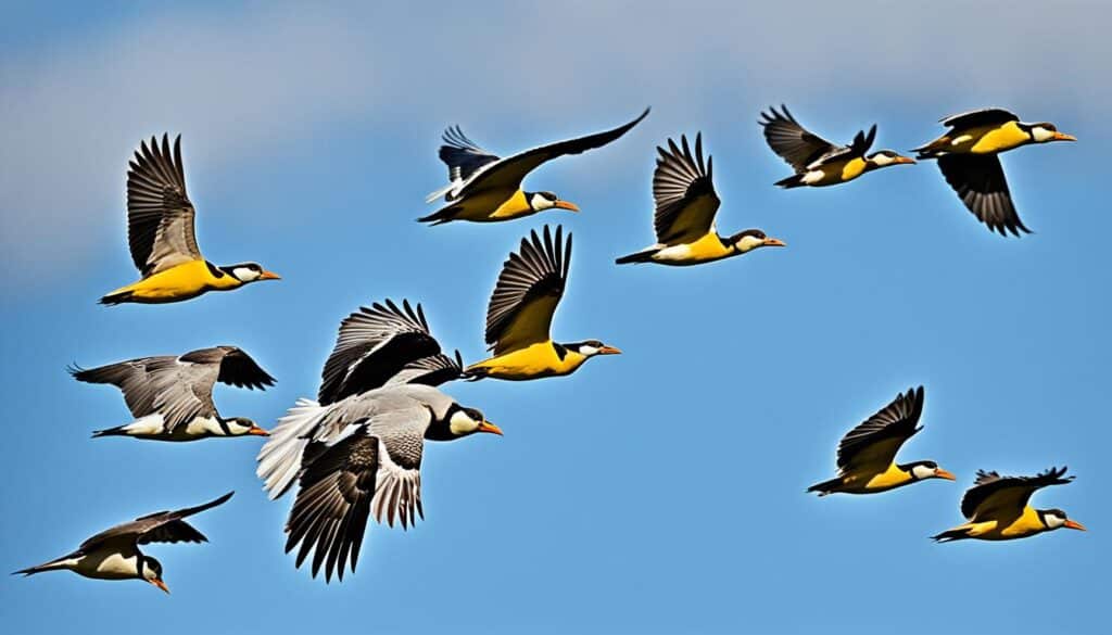 técnicas de vuelo de aves