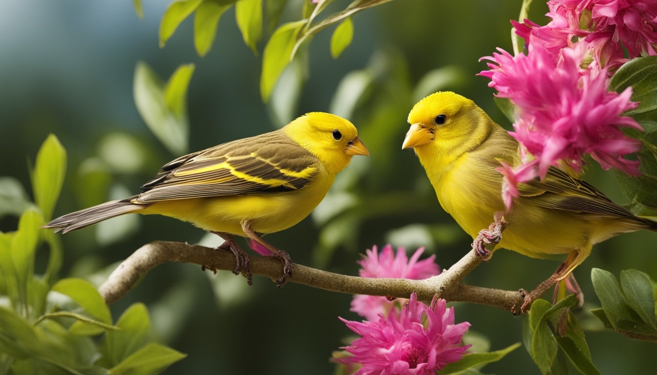 a que temperatura pueden estar los pajaros canarios