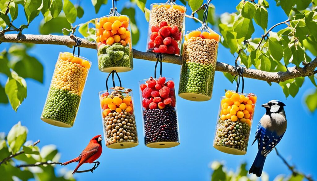 alimentación adecuada para aves en verano