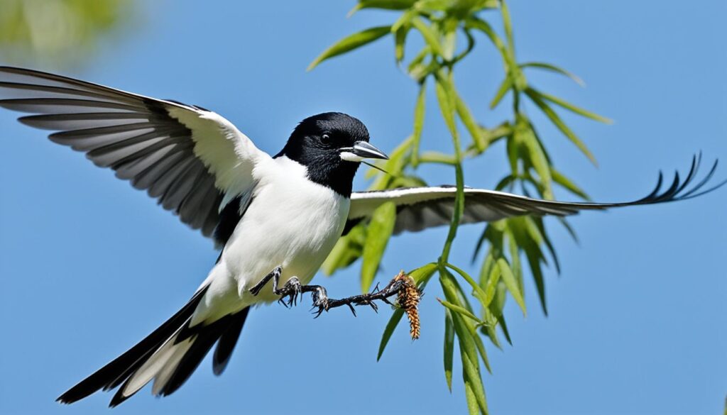 alimentación pájaro insectivoro