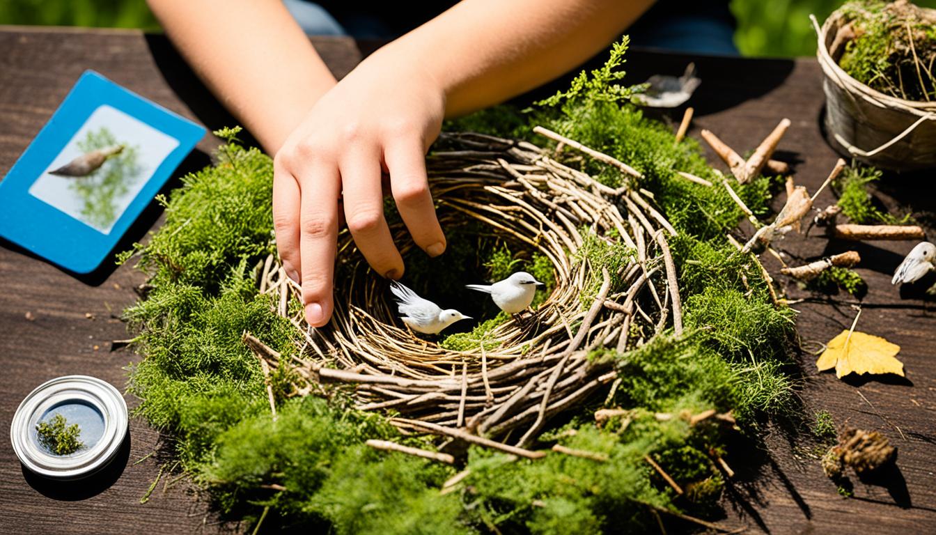 como construir un nido para pajaros