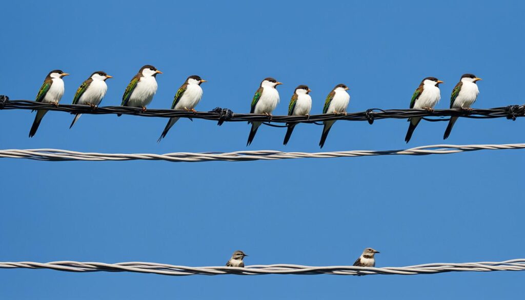 comportamiento de los pajaros