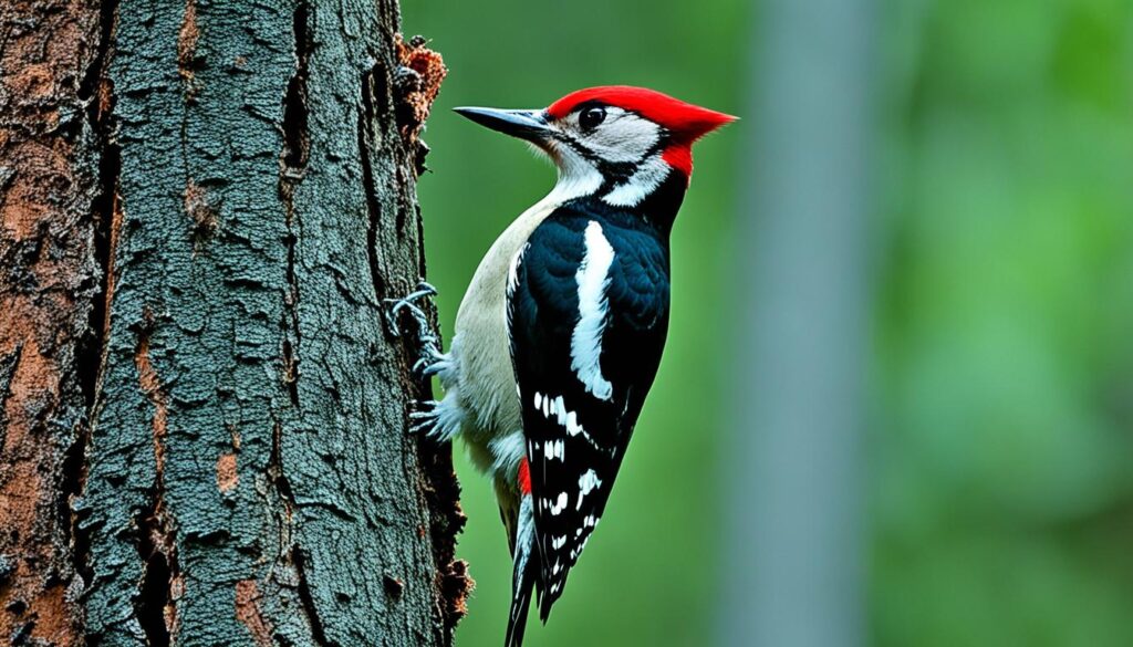 hábitat del pájaro carpintero