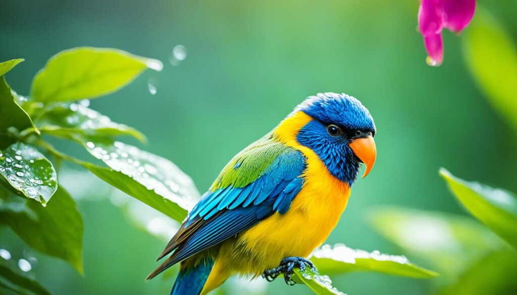 hidratación de aves en verano